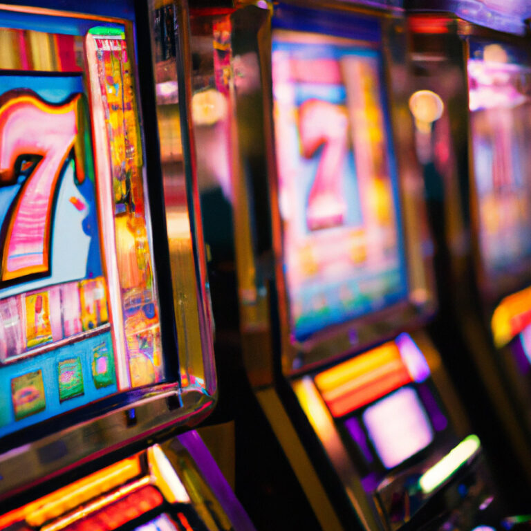 Slot Machine in a Casino